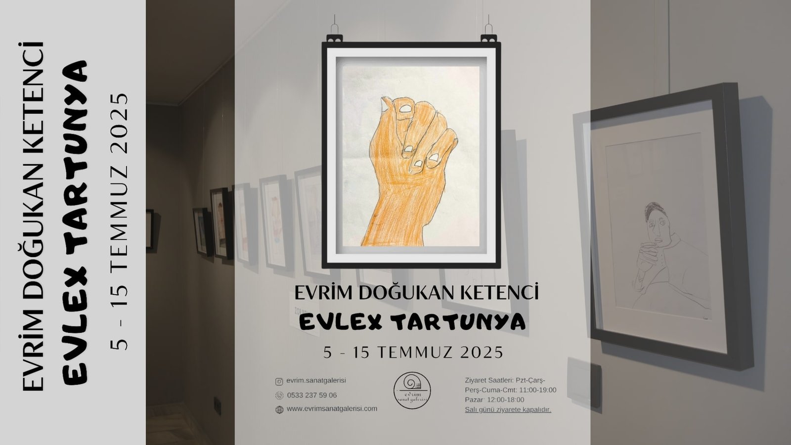 Genç Bir Yetenekten İlk Kişisel Sergi 