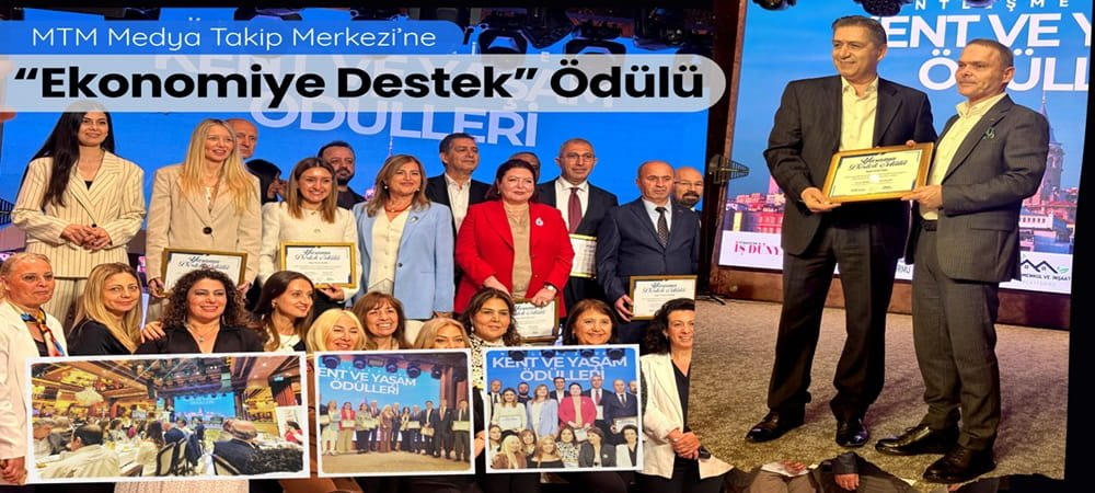 MTM Medya Takip Merkezi’ne “Ekonomiye Destek” Ödülü